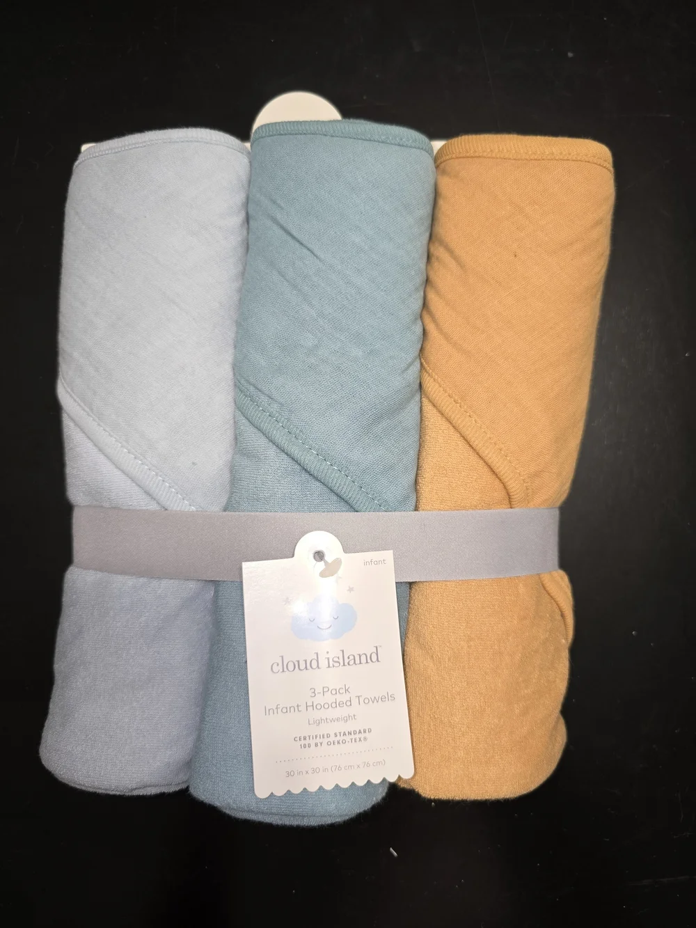 cloud island Infant Hooded Towels